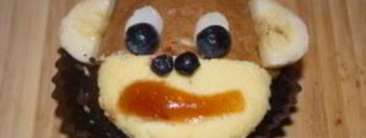 выпечка в виде обезьянки. Шаг 8