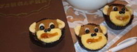 выпечка в виде обезьянки. Шаг 9