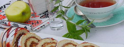 яблочный рулет. Шаг 11