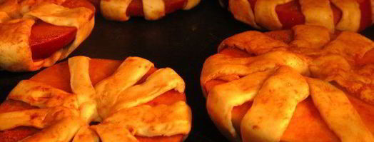 яблочные слойки-цветы. Шаг 10