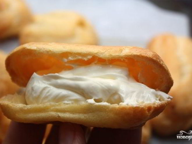 Рецепт крема для эклеров
