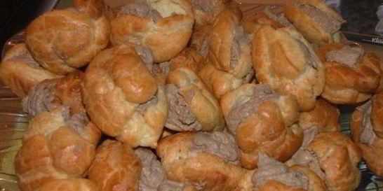 Несладкая начинка для эклеров