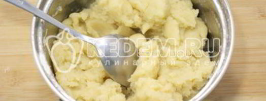 профитроли с икрой и творожной начинкой. Шаг 5