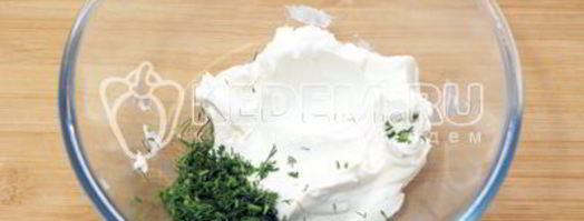 профитроли с икрой и творожной начинкой. Шаг 9