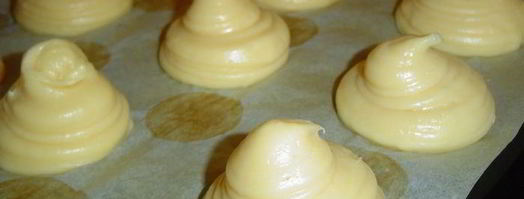 профитроли с красной рыбой. Шаг 3