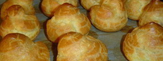 профитроли с красной рыбой. Шаг 4