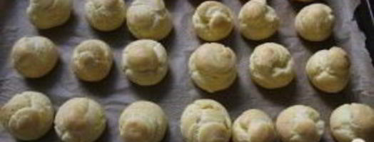 профитроли с шоколадным соусом. Шаг 7