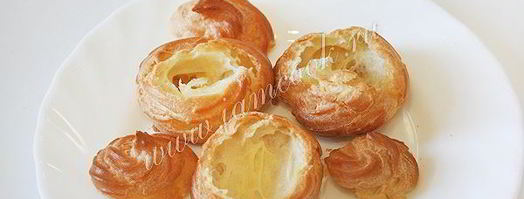 профитроли с сырной начинкой и форелью. Шаг 9