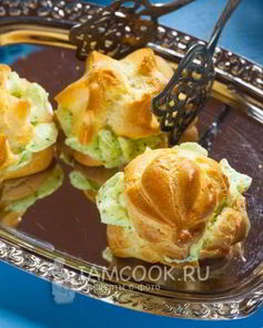 Профитроли с сыром