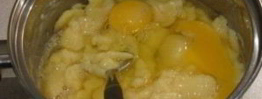 профитроли со сгущенкой. Шаг 3