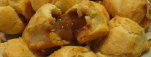 профитроли со сгущенкой. Шаг 6