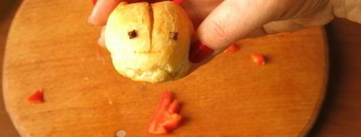 профитроли закусочные цыплята. Шаг 15