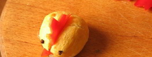 профитроли закусочные цыплята. Шаг 16