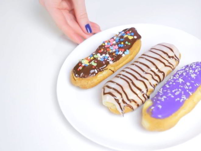 Рецепт простых эклеров