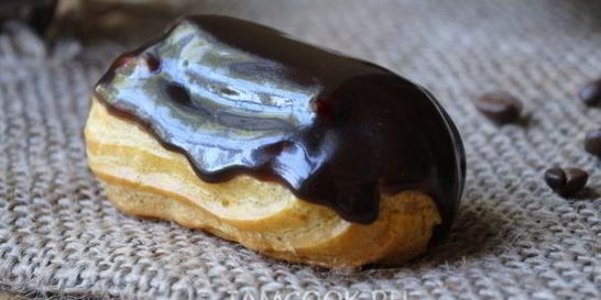 Шоколадная глазурь для эклеров