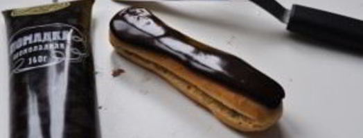 шоколадные эклеры. Шаг 20