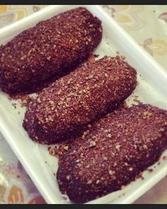 Сыроедные шоколадные эклеры