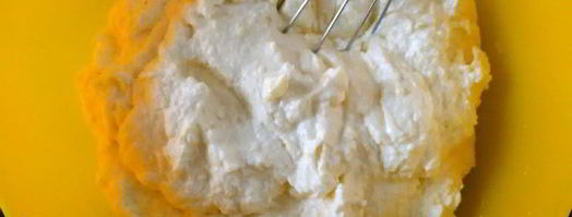 творожный крем для тортов и эклеров. Шаг 4