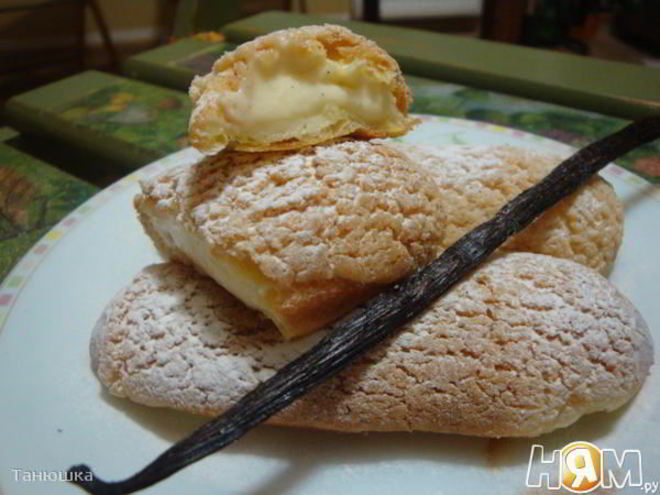 Рецепт ванильных эклеров