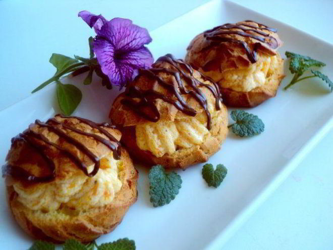 Рецепт эклеров из тыквы