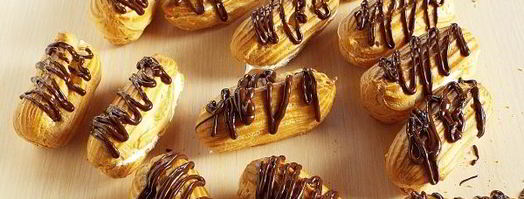 эклеры с белковым кремом. Шаг 22