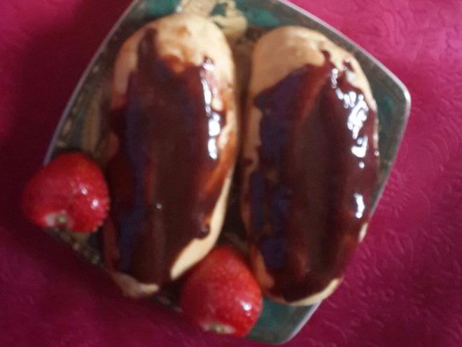 Рецепт эклеров с какао