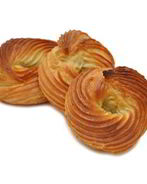 Эклеры с кремом из ветчины