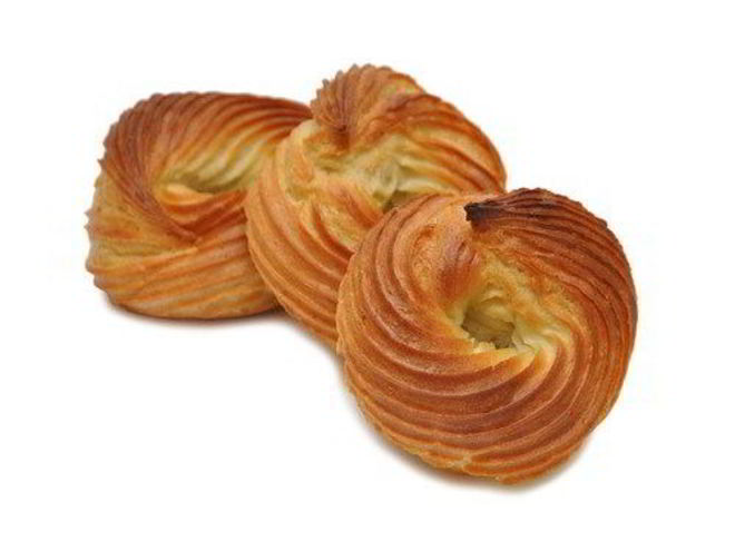 Рецепт эклеров с кремом из ветчины