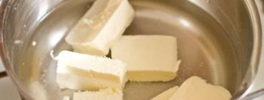 эклеры с креветочным кремом и тартаром из хурмы. Шаг 3