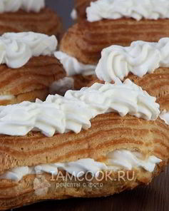 Эклеры со сливками
