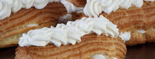 эклеры со сливками. Шаг 18