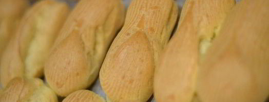 эклеры со сливочно-шоколадным кремом. Шаг 11