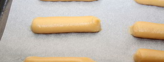 эклеры со сливочным кремом. Шаг 8