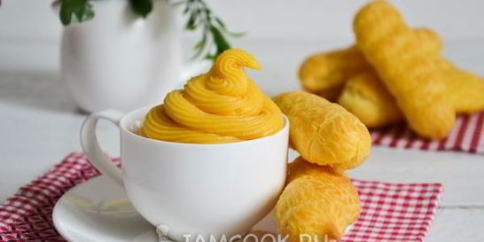 Заварное тесто для эклеров