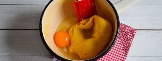 заварное тесто для эклеров. Шаг 11