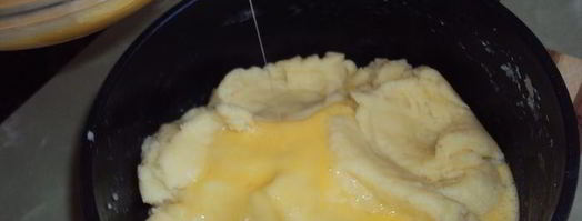 заварные пирожные с ореховым кремом. Шаг 7