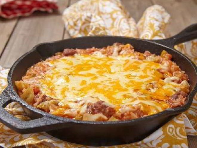 Рецепт капустной запеканки с мясом