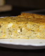 Картофельная запеканка с творогом