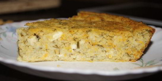 Картофельная запеканка с творогом