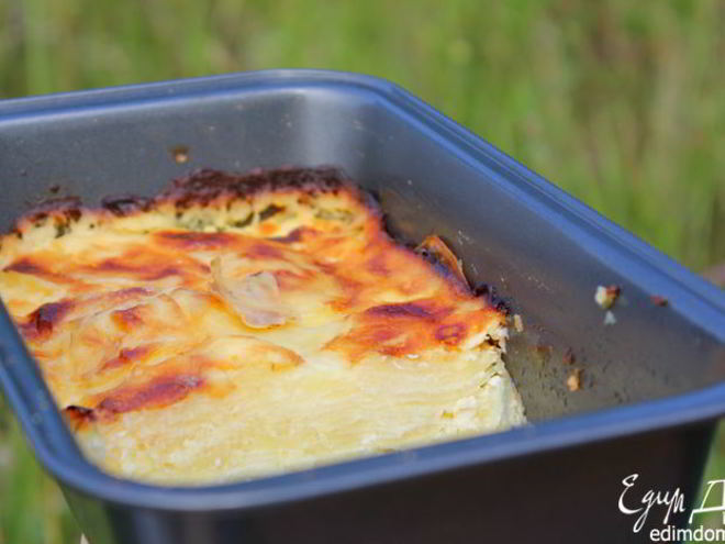 Рецепт картофельной запеканки сливочной