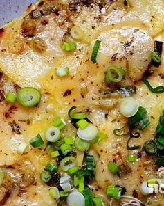 Картофельно-кабачковая запеканка с сыром