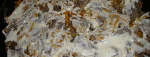 мясная запеканка с картофелем и помидорами. Шаг 9