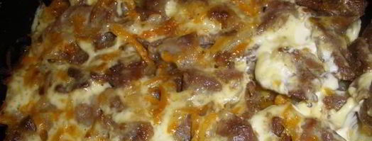 мясная запеканка с картофелем и помидорами. Шаг 11