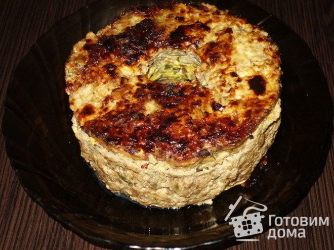 Рецепт мясной запеканки с начинкой