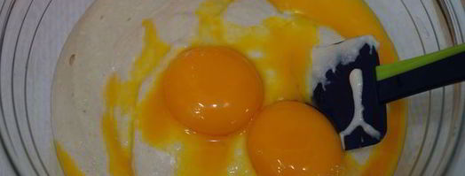 нежная творожная запеканка с фруктами. Шаг 6