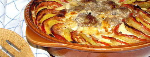 овощная запеканка с тефтельками. Шаг 7