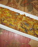 Овощная запеканка с тунцом