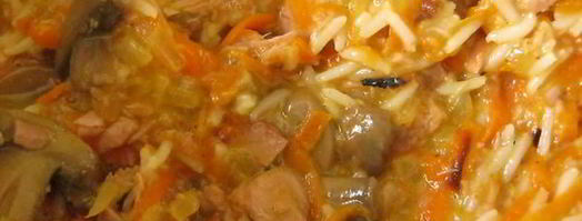 овощная запеканка с тунцом. Шаг 5