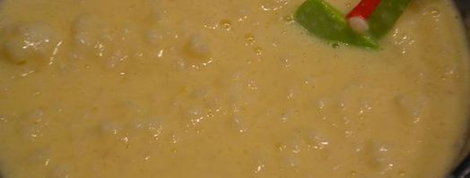 рисовая запеканка с клубничным соусом. Шаг 5