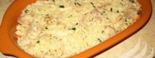 рисовая запеканка с курицей. Шаг 8